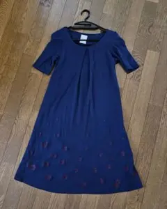 Sybilla　膝丈ワンピース　Mサイズ　スリップ付き