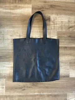 【美品】MARGARET HOWELL レザー トートバッグ ブラックのサムネイル