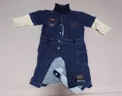 ネイビー ロンパース・カバーオール