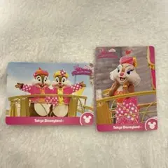 ミニー　パルパルーザ　コレクションカード　クラリス　チップ　デール