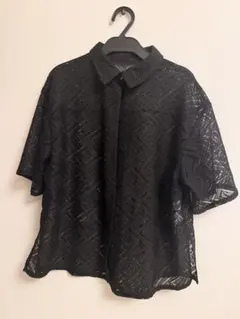 【新品未使用】レディース レースシャツ ブラウス AZUL BY MOUSSYのサムネイル