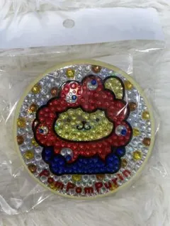 大阪関西万博　キラキラ缶入ラムネ ポムポムプリン　ミャクミャク