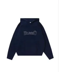 BlessÜ フード付きパーカー ネイビー BlessÜ ネイビー パーカー