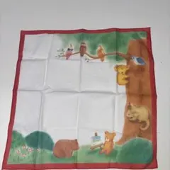 動物イラスト ハンカチ 子供