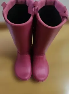 crocs　レインブーツ　ピンク　w5 クロックス