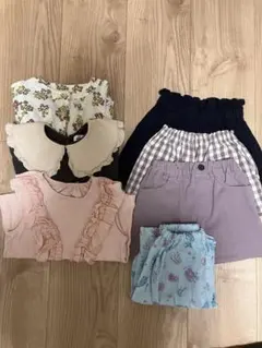 ペアマノン、ブランシェス他110サイズ夏服まとめ売りのサムネイル