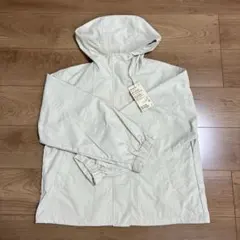 無印良品　撥水UVカットポケッタブルフードジャケット　M 新品タグ付き