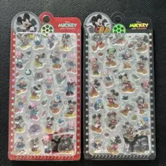 【海外限定】ミッキー 2セット 硬いシール