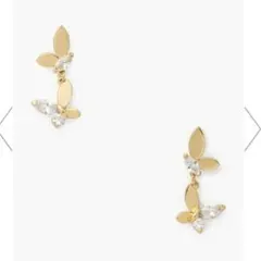 kate spade ソーシャル バタフライ ドロップ ピアス
