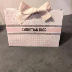【DIOR】春限定サクラデザインホワイト＆ピンクリボン付きショッパー