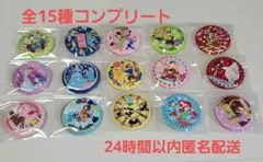 ディズニー刺繍缶バッジ2 全15種 コンプリートセット