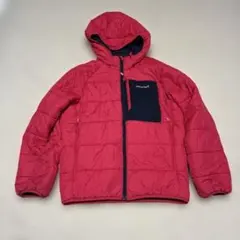 mont-bell フード付き　化繊(中綿)リバーシブルジャケット