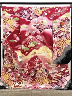 振袖 金駒 紋意匠 身丈167cm HKT165 - メルカリ