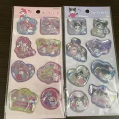 ( 正規品 ) サンリオ　ウォーターシール 2種セット