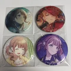 望月穂波　グリッター缶バッジ