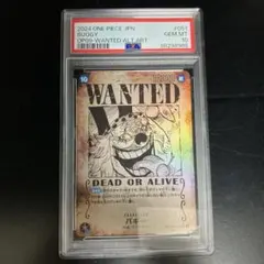 ワンピースカード　バギー　SP 手配書　PSA10
