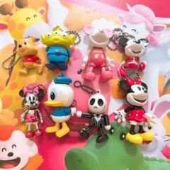ディズニー 手足ぶらぶらキーホルダー ストラップ チャーム　ミニー　ミッキー