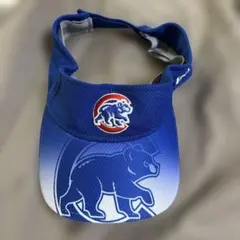 CUBS シカゴ カブス サンバイザー　キャップ　くま　ニューエラ
