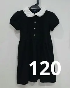 East Boy 黒 半袖ワンピース 120