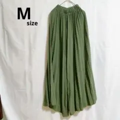 ゴム ガウチョパンツ