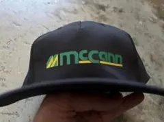 超激レアプリントデッドストック企業系トラッカーキャップ