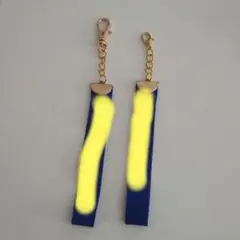 ブランド好き！　デニム＆服LOVE!!!様✾キーチェーンストラップ2点✾