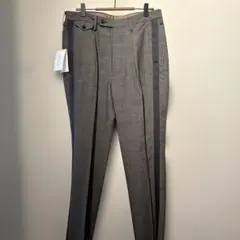 PHIGVEL LINEN CHECK LINE TROUSERS GRAY33のサムネイル
