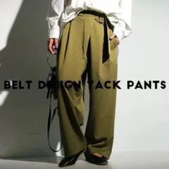 最終値下げ【美品】✨️antiqua✨️デザインパンツ《終売品》￥5940→