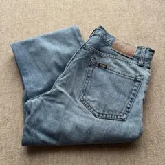 t*7様 【希少】Hanes ヘインズ ストレートデニム ジーンズ L相当 ブルのサムネイル