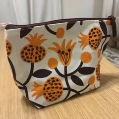 IKEA 花柄ポーチ