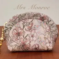 同梱で送料込み▶︎W8 ハンドメイドポーチ リバティタナローン ミセスモンロー