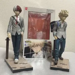 僕のヒーローアカデミア　コネコレ　爆豪勝己　轟焦凍　フィギュア　セット　制服