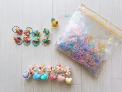 キッズ　ヘアアクセサリーセット ヘアゴム　ヘアピン　ヘアクリップ　ヘア飾り