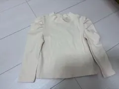 baby GAP パフスリーブ リブトップス 12-18months