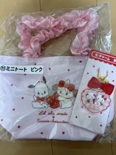 一番くじ☆サンリオキャラクター キティ mikko コラボ ミニトート・チャーム