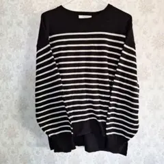 サマンサモスモス薄手ストライプ セーター