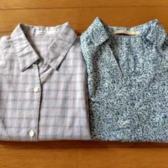 SIMPLE LIFE & CROCODILE シャツ2枚セット M