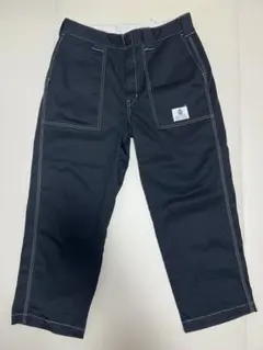 Dickies ワークパンツ 黒 over print