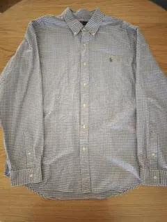 ポロ・ラルフ・ローレン 長袖コットンシャツ