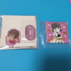 名探偵コナン　灰原哀　アクリルスタンド　缶バッジ