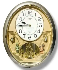 ほぼ未使用　リズム　 Small World 最上位モデル 電波掛け時計 ほぼ未使用 リズム Small World 最上位モデル 電波掛け時計 ほぼ