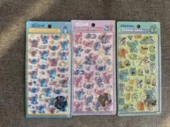 ボンボンドロップシール　モンスターズインク　スティッチ　3枚セット