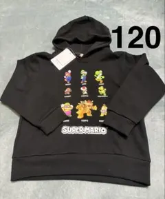 新品 120 マリオ トレーナー パーカー 男の子