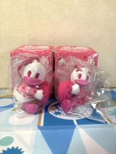 ディズニー ミニパル ミニぬいぐるみチャーム ドナルド ディジー