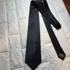黒 ストライプ ネクタイ ポリエステル　モダ　リトルノ