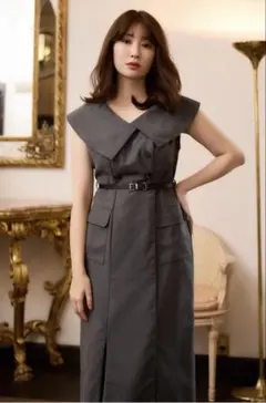 Ruimeme ルイメール Margot dressトレンチワンピース ロング - メルカリ