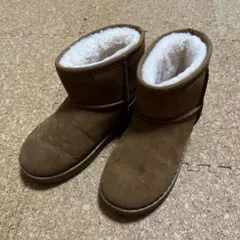 キッズ　ブラウン スエード ブーツ　サイズ22〜22.5cm 最終値下げ