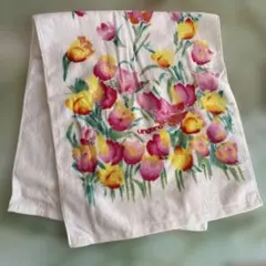 【訳あり】ウンガロ フェイスタオル 花柄のサムネイル