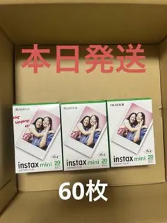 FUJIFILM instax mini フィルム 20枚 x3