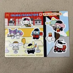 [非売品]サンリオ シール コラボ マクドナルド ハッピーセット